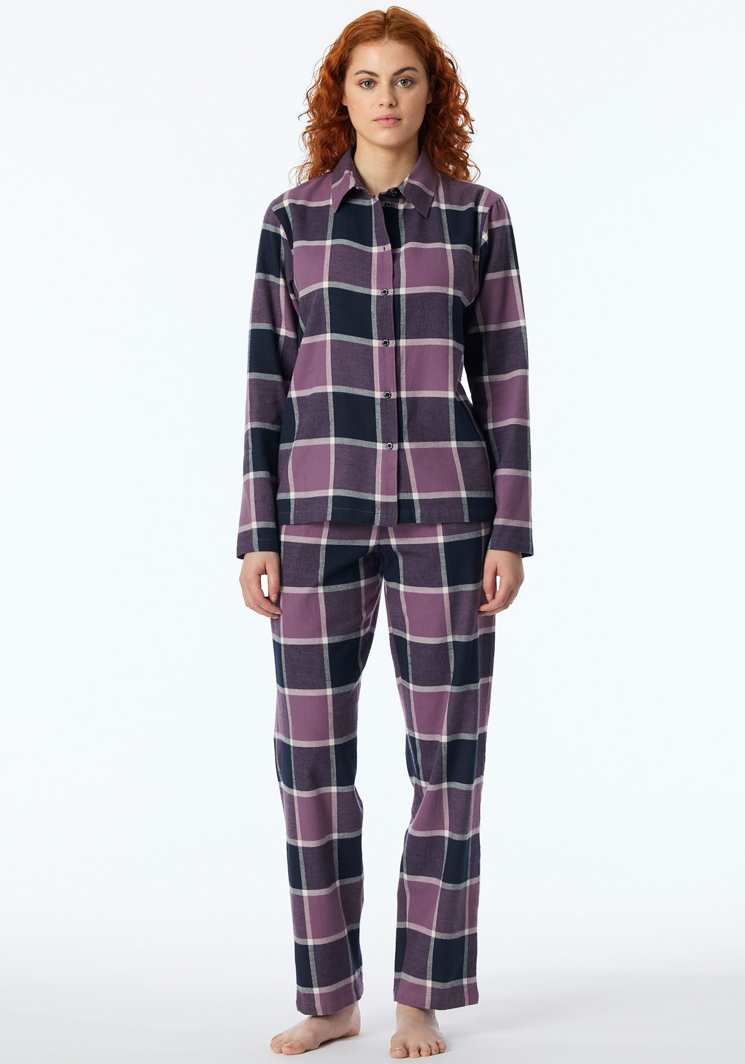 Schiesser Pyjama "Selected Premium Warming" (2 günstig online kaufen
