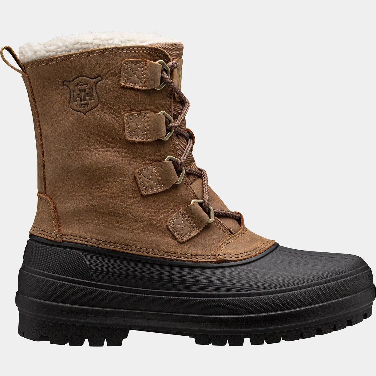 Helly Hansen Varanger Primaloft (Leder) hellbraun/schwarz Herren Winterstiefel