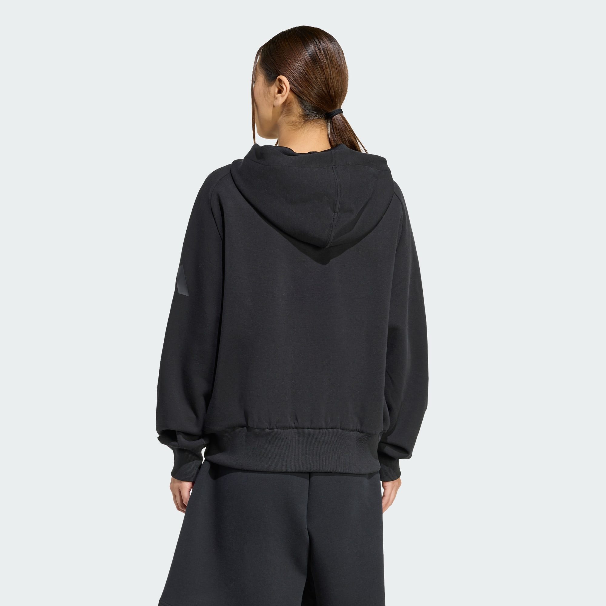 adidas Sportswear Funktionsjacke SOFT LUX KAPUZENJACKE, REISSVERSCHLUSS (1-St)