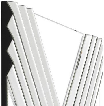 Casa Padrino Wandspiegel Designer Spiegel / Wandspiegel 100 x H. 100 cm - Luxus Möbel
