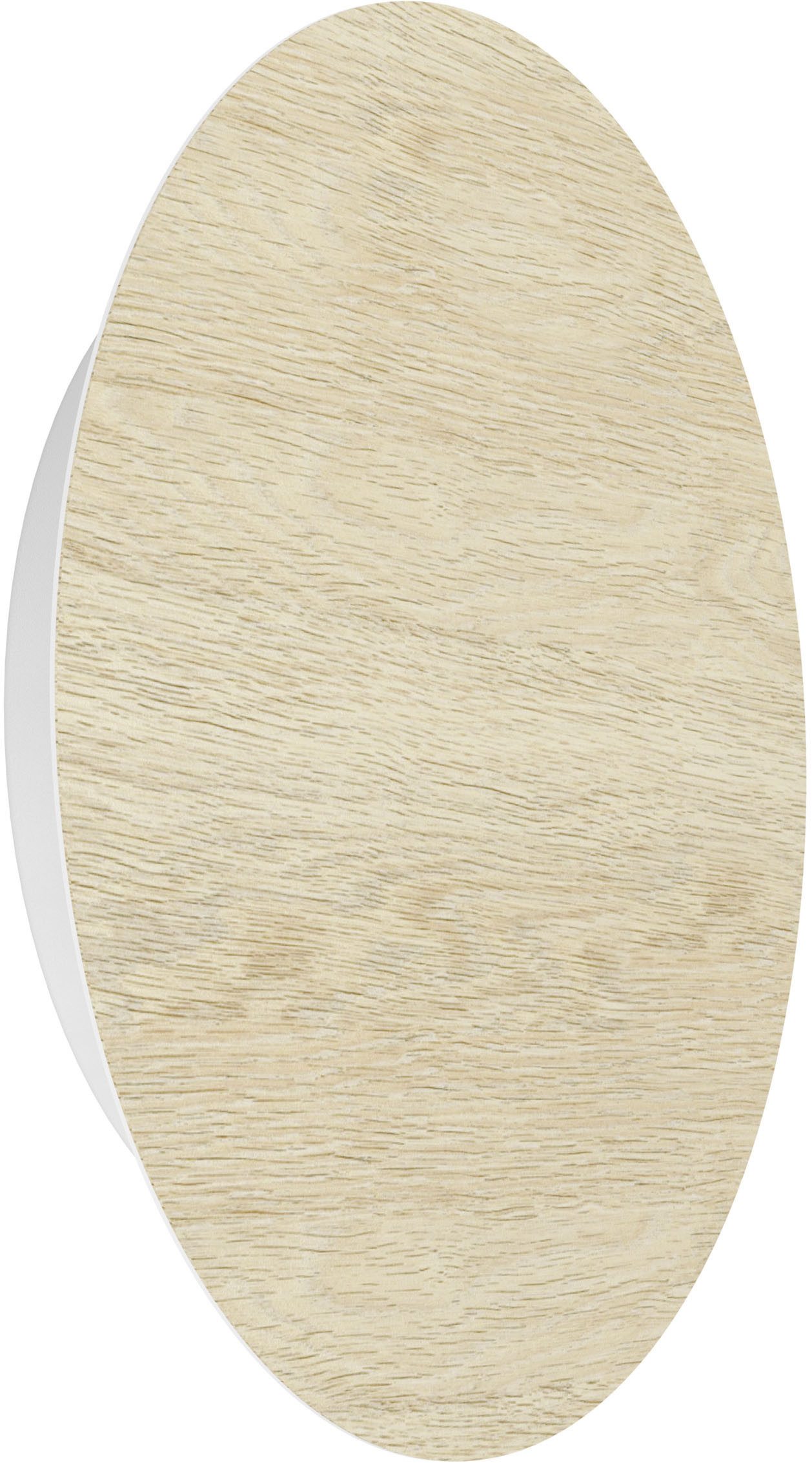 EGLO Wandleuchte ALAMILO Wandlampe - Stahl - LED - 9,2W - IP20, LED fest integriert, Warmweiß, Wandspot, indirekte Beleuchtung, Ambientelicht, Lampe, Ø22 x AL3,5 cm