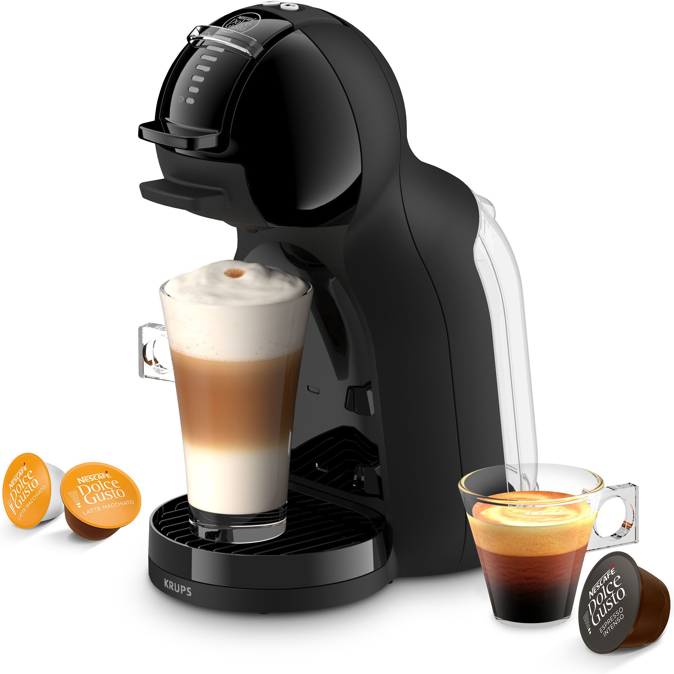 NESCAFÉ® Dolce Gusto® Kapsel-/Kaffeepadmaschine Mini Me 2 KP1438, kleine Größe, großer Geschmack, über 45 heiße und kalte Getränke