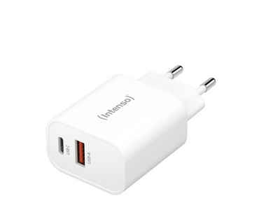 Intenso POWER ADAPTER USB-A/USB-C/7803012 Smartphone-Ladegerät