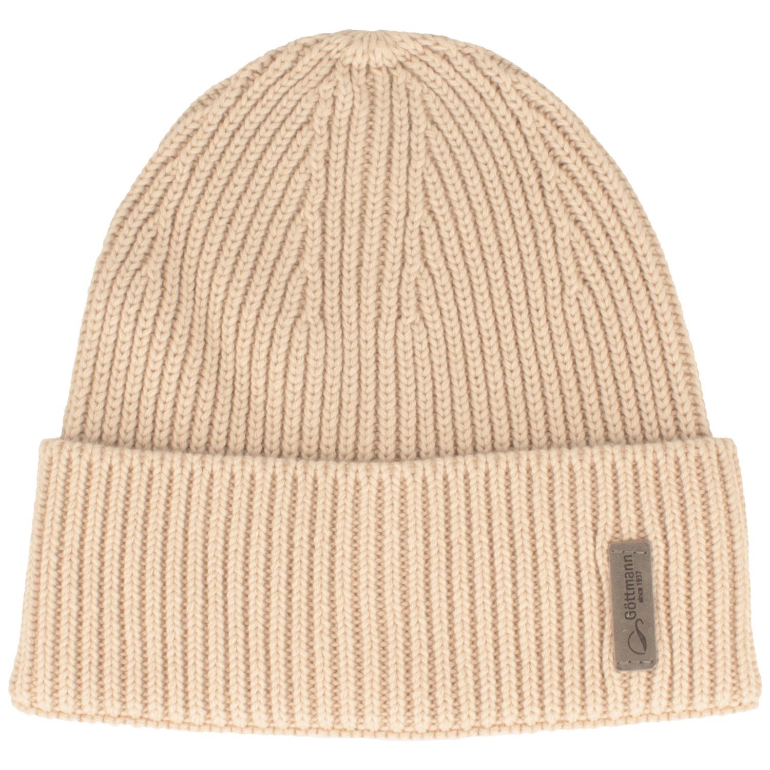 Göttmann Strickmütze Leichte Umschlag-Strickmütze super Materialmix günstig online kaufen