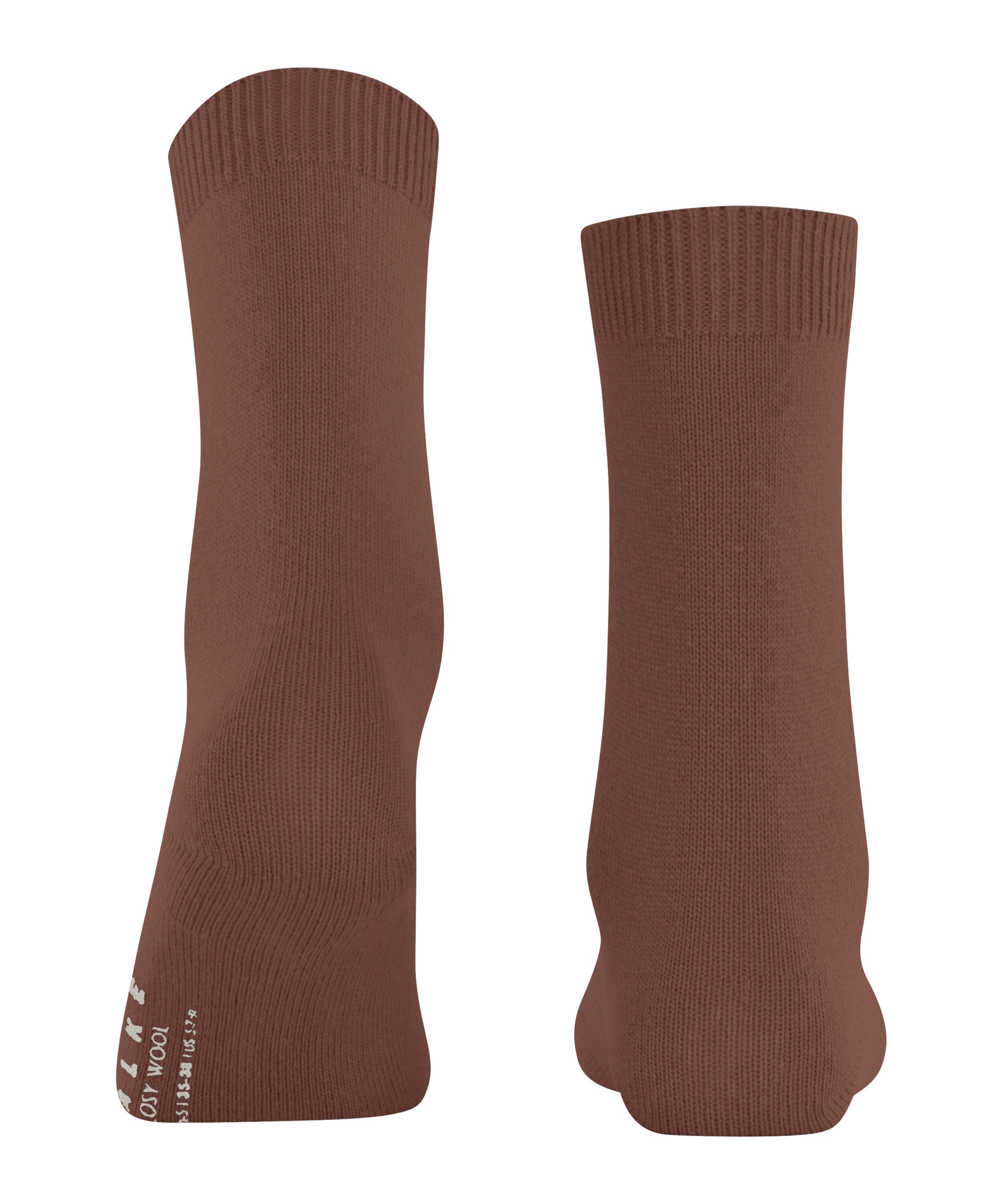 FALKE Socken Cosy (1-Paar) (5167) Wool brandy