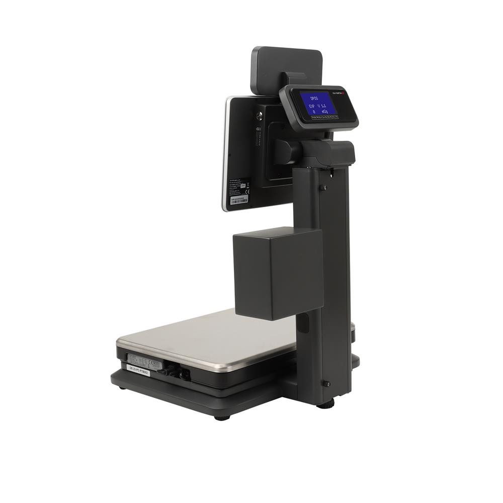 Olympia Registrierkasse WK1/DPOS 400 Kassensystem mit Waage, Quad-Core, 4 GB RAM, 32 GB Speicher, 4 USB, TF-Slot