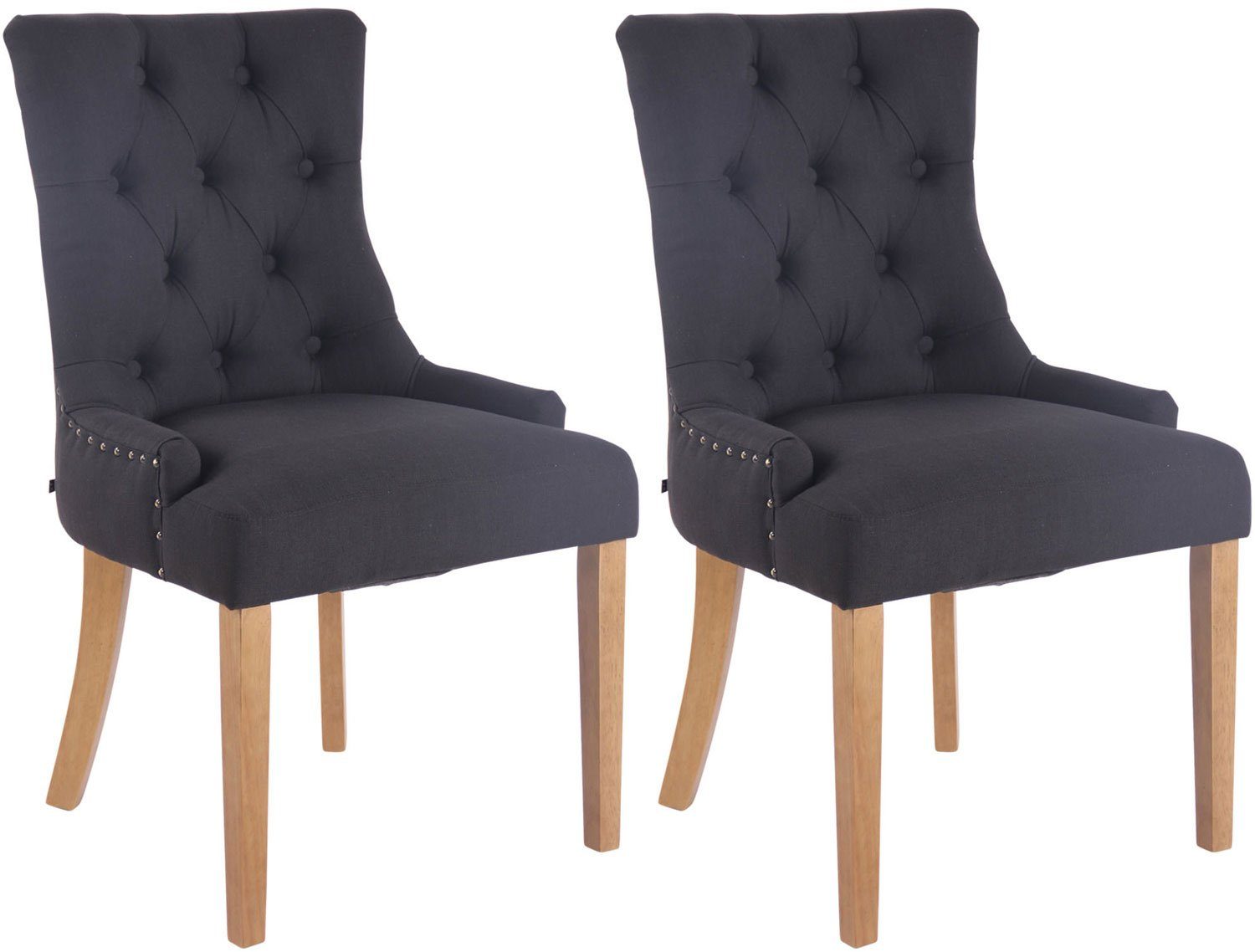 CLP Esszimmerstuhl Aberdeen Stoff (2er Set), günstig online kaufen