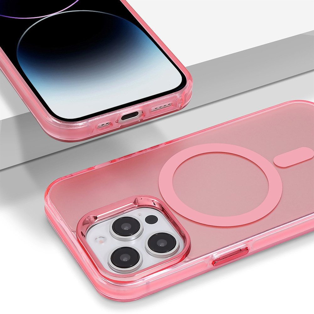 FITSU Handyhülle Schutzhülle für Apple iPhone Hülle Case MagSafe kompatible Handyhülle, Hülle für Apple iPhone 16 Pro Max, 16 Pro, 16, 15 Pro, 15, 14, 13 Case