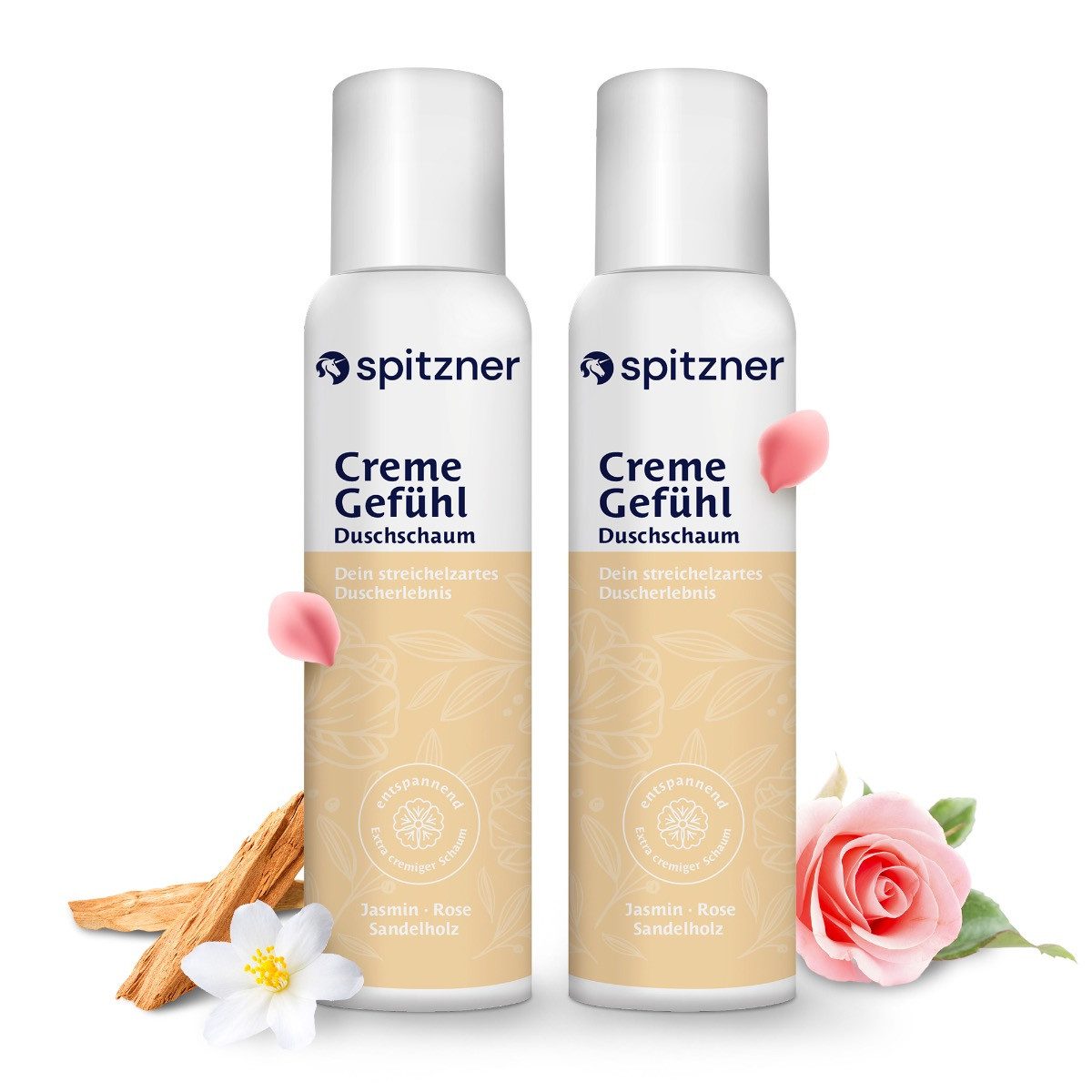 Spitzner Duschschaum Spitzner Duschschaum - CremeGefühl Set (2 x 150 ml)