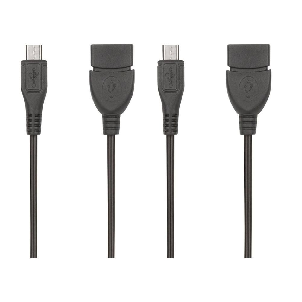 Speedlink ‎SL-1701-BK USB-Kabel, Micro-USB, Standard-USB (15 cm), Ladekabel Verlängerungskabel Mikro USB