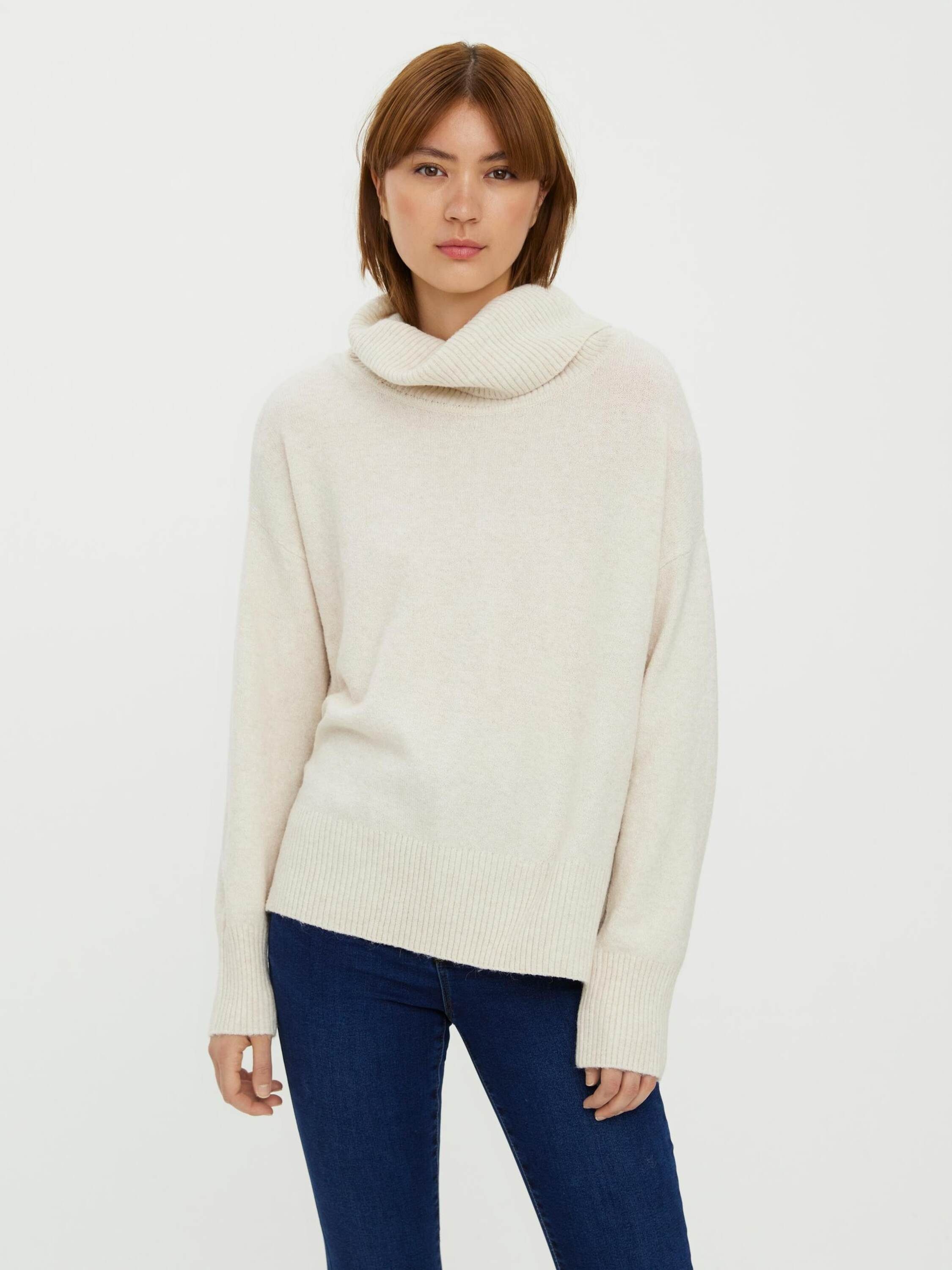 Vero Moda Rollkragenpullover Doffy (1-tlg) Plain/ohne Details günstig online kaufen