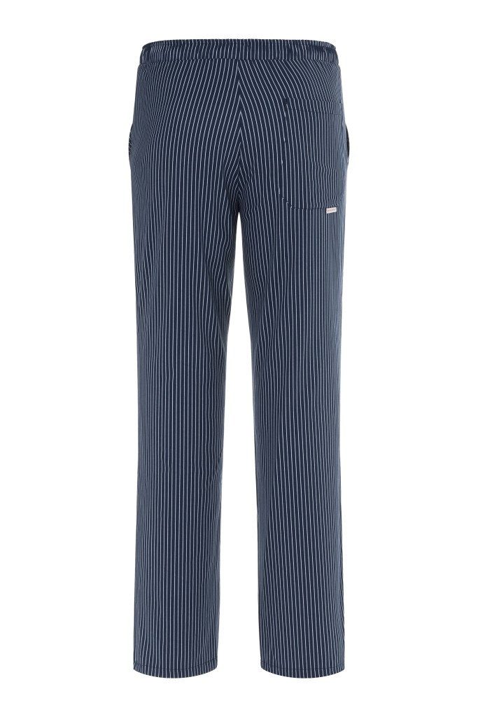 Karlowsky Fashion Arbeitshose KARLOWSKY Herren Schlupf / Kochhose CARLO Marine Nadelstreifen