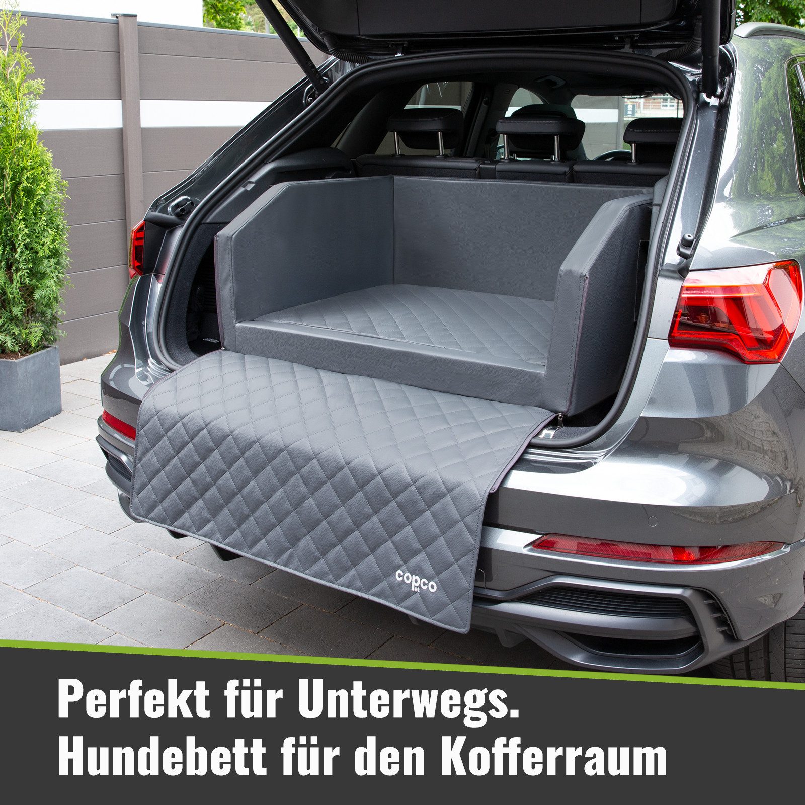 CopcoPet Tier-Autobett Travel Bed Hunde Reisebett