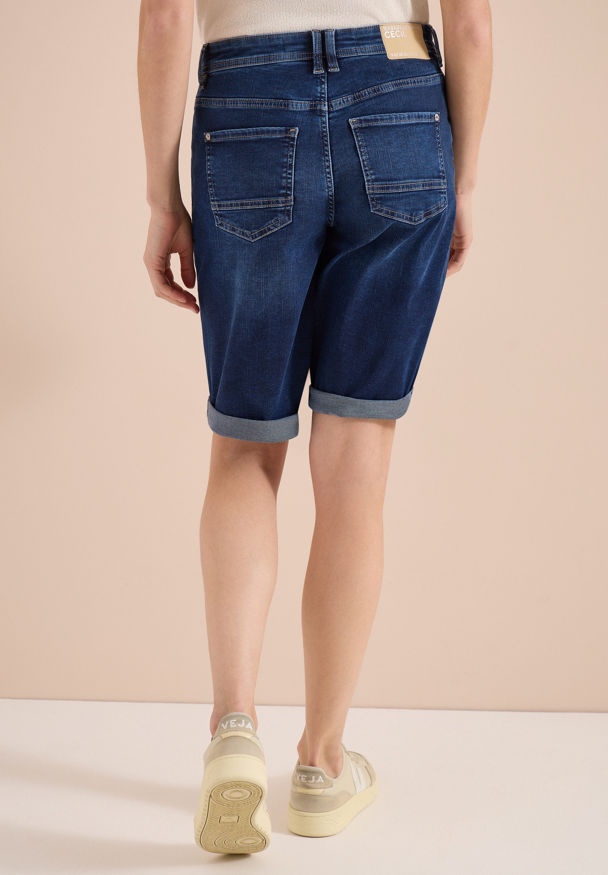 CECIL Loose-fit-Jeans mit Wide Legs