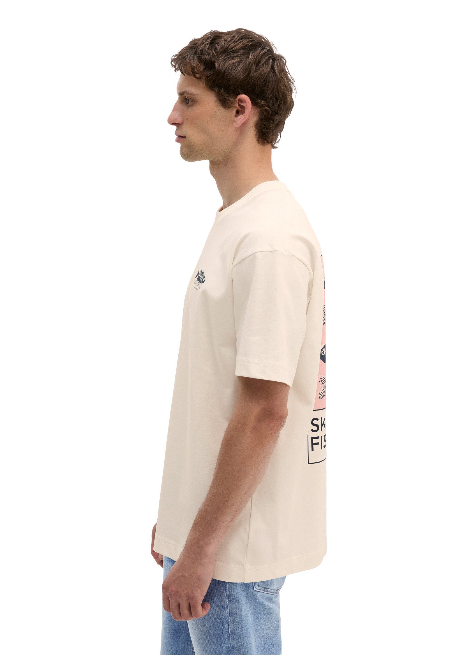 Marc O'Polo T-Shirt mit maritimem Rückenprint
