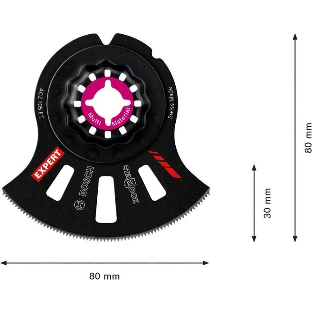 Segment (Segmentsägebla Segmentsägeblatt Blade MultiMaterial Expert BOSCH