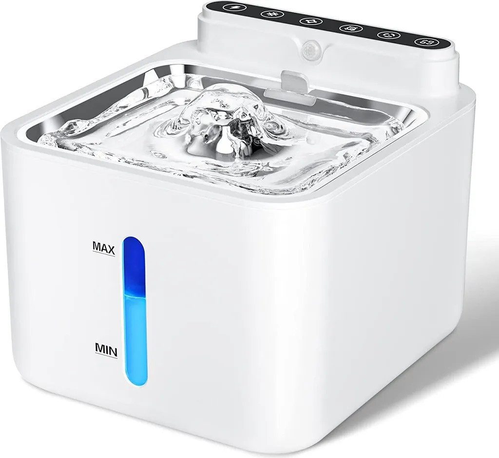 Novzep Trinkbrunnen Katzen Trinkbrunnen mit Bewegungsmelder,3L Trinkbrunnen günstig online kaufen