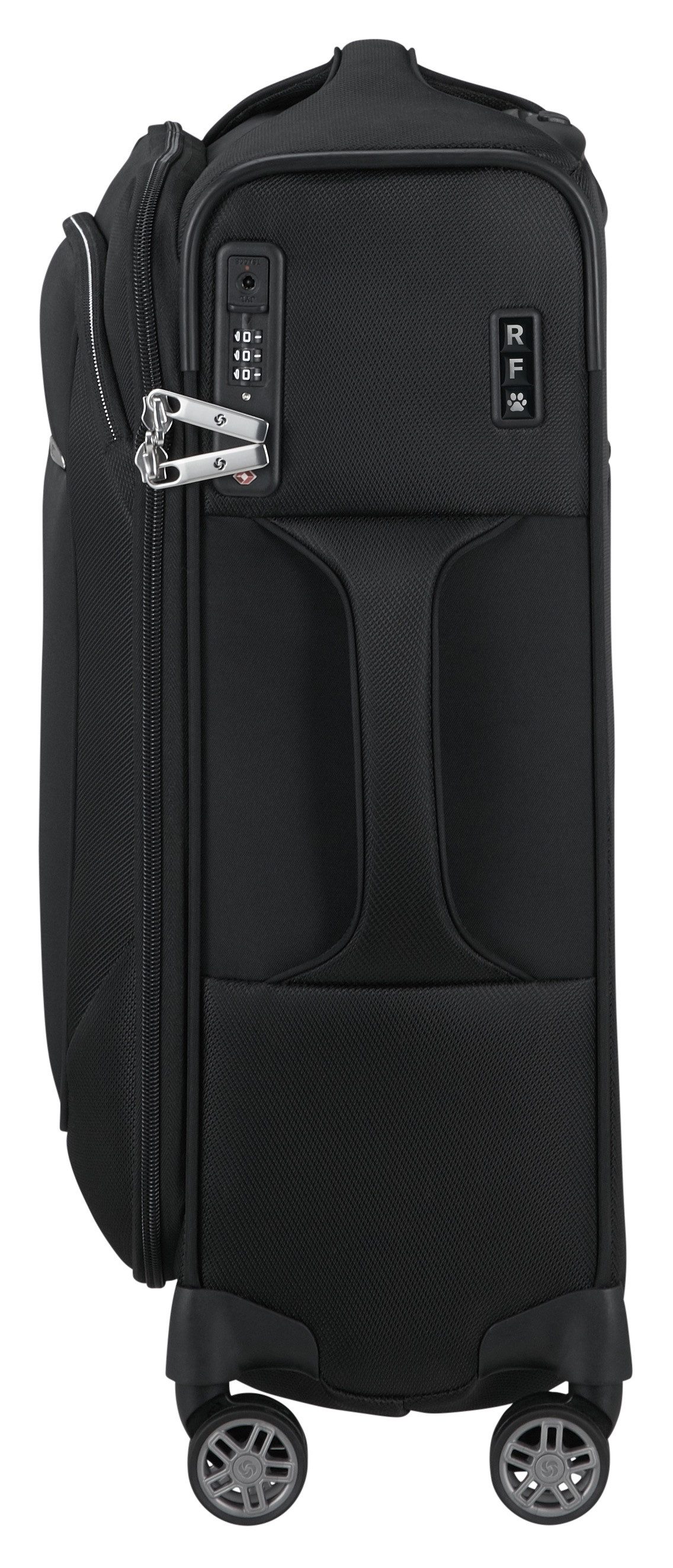 Samsonite Weichgepäck-Trolley RE-LITE, verschiedene Größen und Farben, 4 Rollen, Reisekoffer TSA-Schloss Stickerbogen Volumenerweiterung Laptopfach