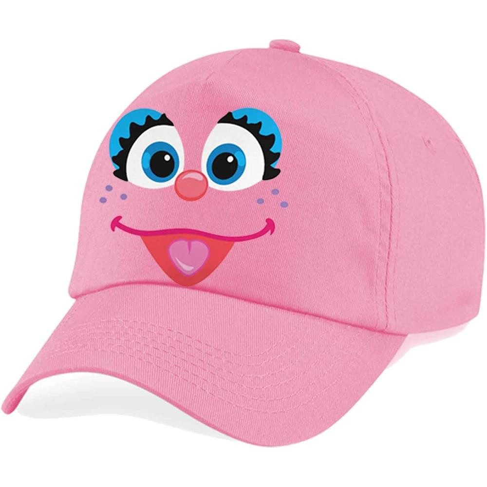 Karactermania Fitted Cap Abby Cadabby Face Kinder-Cap Rosa mit verstellbarem Klettverschluss Sesamstraße Abby Cadabby Design