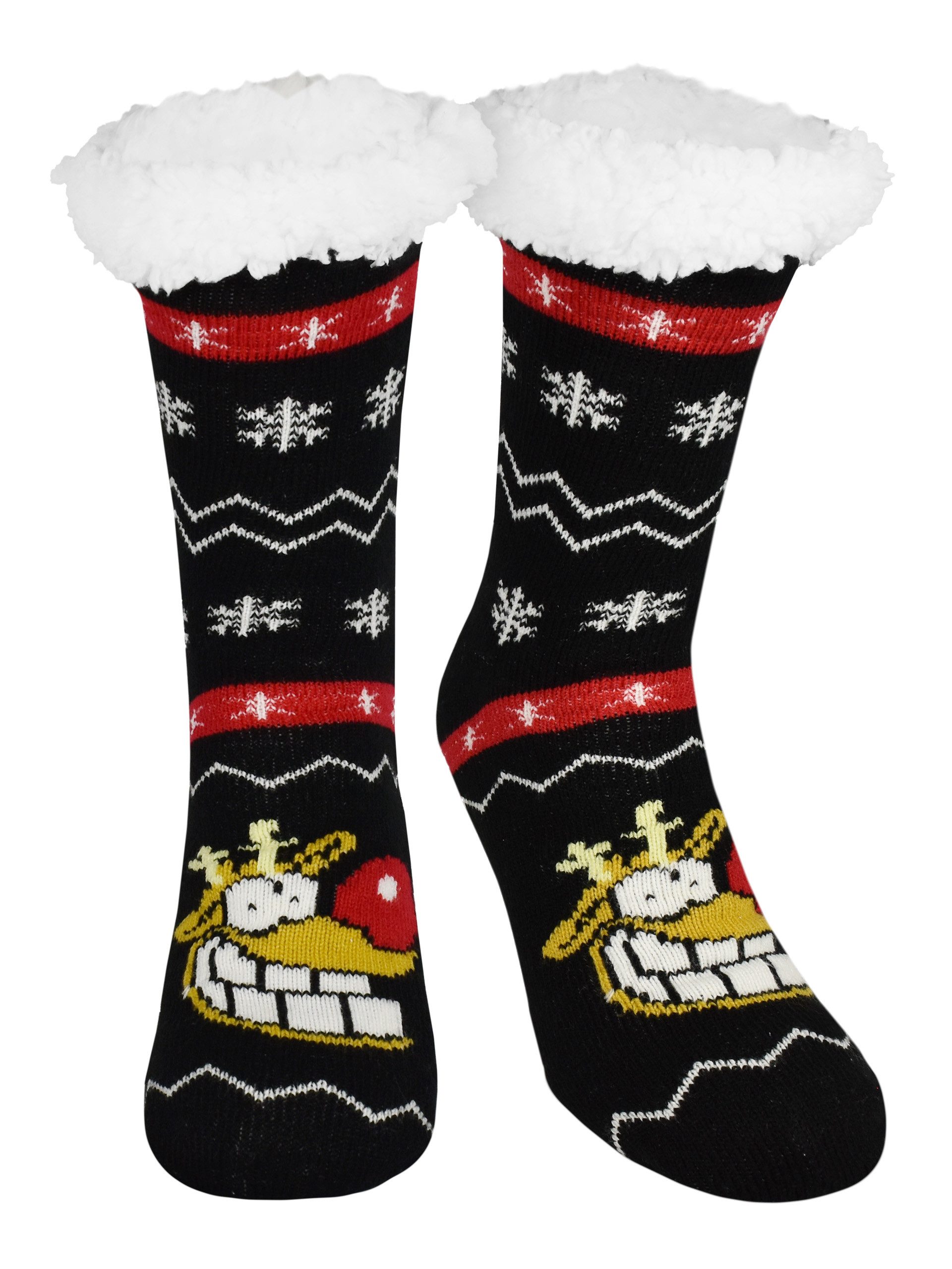 Socken Ralph Ruthe Rentier Rudi Hüttensocken Haussocken Kuschelsocken Socken