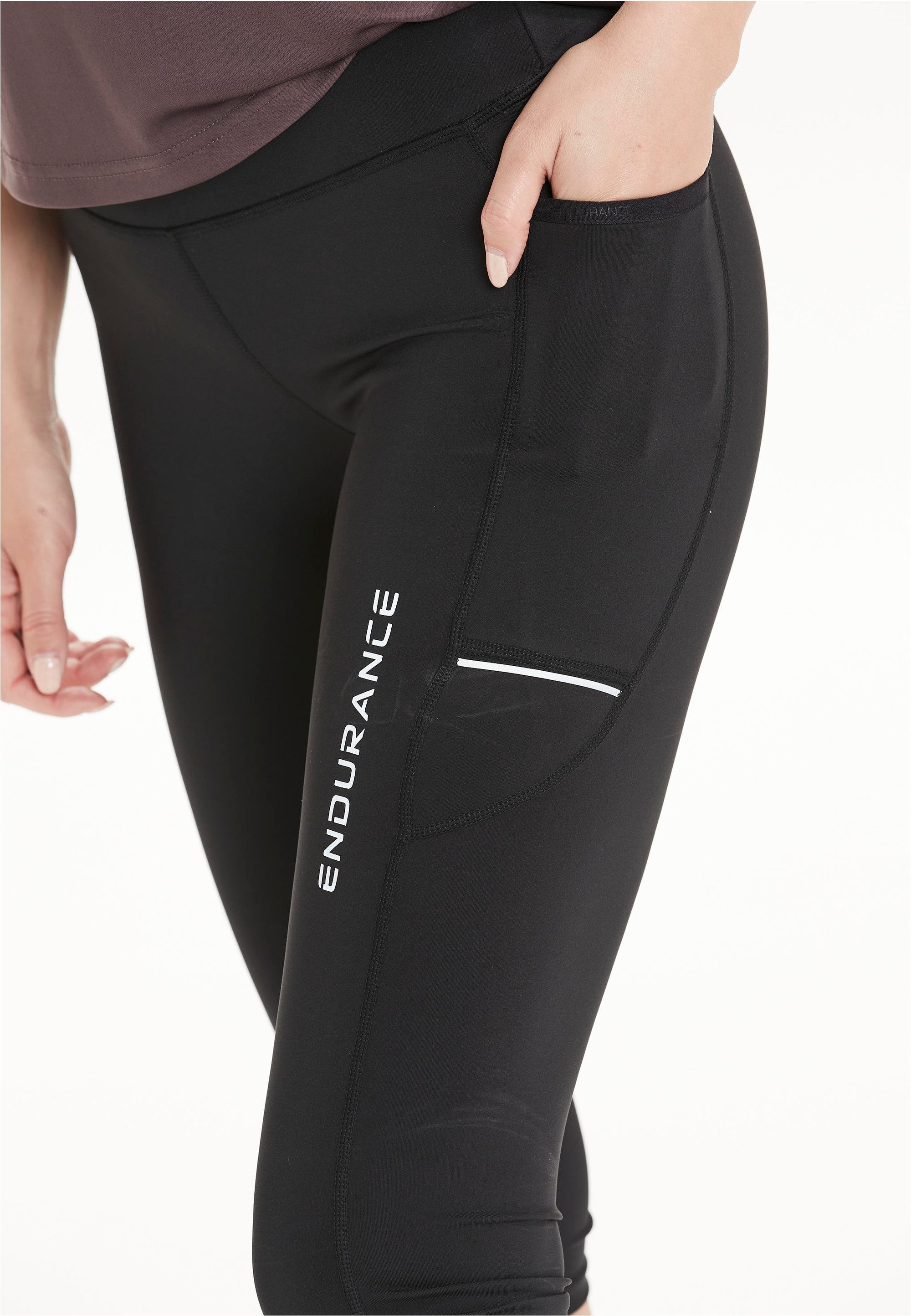 ENDURANCE Lauftights Energy 2 aus flexiblem und schnell trocknendem Material