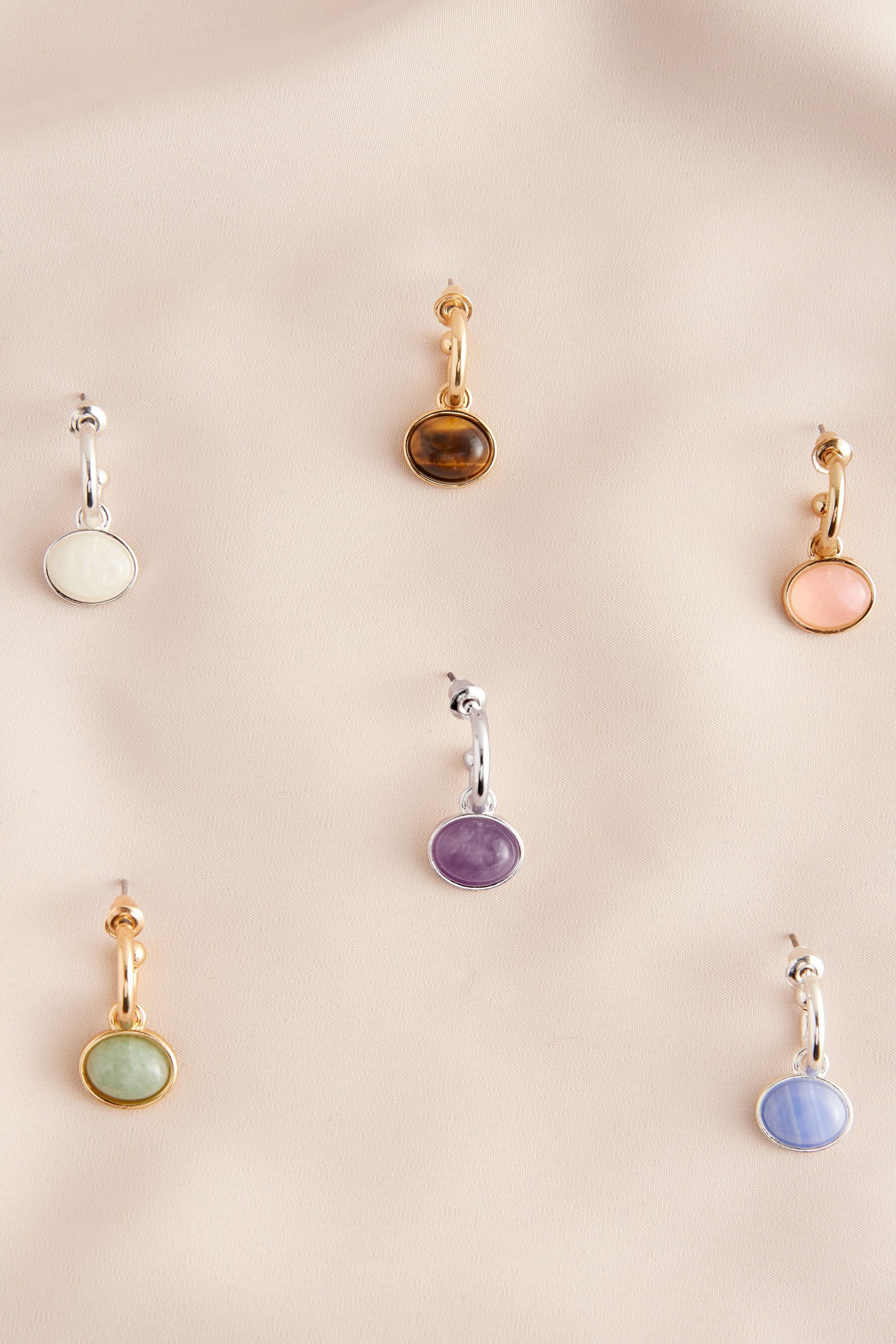 Next Paar Ohrhänger Ohrhänger mit heilendem Stein (1-tlg) günstig online kaufen