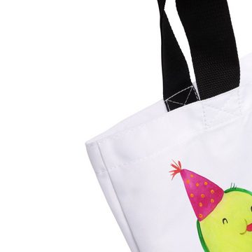Mr. & Mrs. Panda Shopper Avocado Party - Weiß - Geschenk, Vegan, Feier, Prüfung, Veggie, Happy (1-tlg), Einzigartige Designs