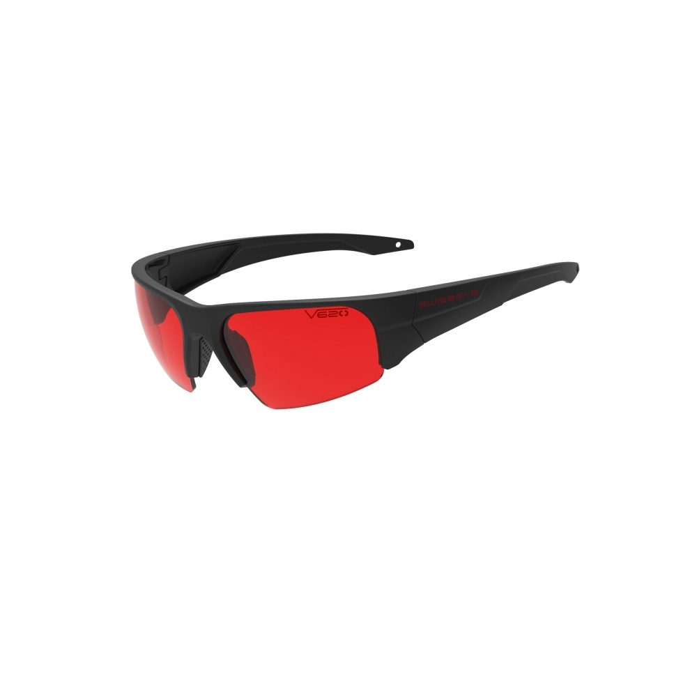 SWISS EYE® Fahrradbrille V620 TACT. BRILLE VIPER V620 Schutzbrille Schwarz