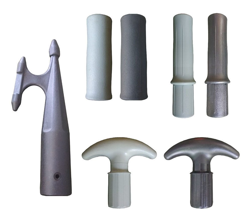 SEEBÄR Paddelgriff Schlauchbootpaddel, Verschiedene Modelle (Plugin, Außen, Kanu, Gaff)