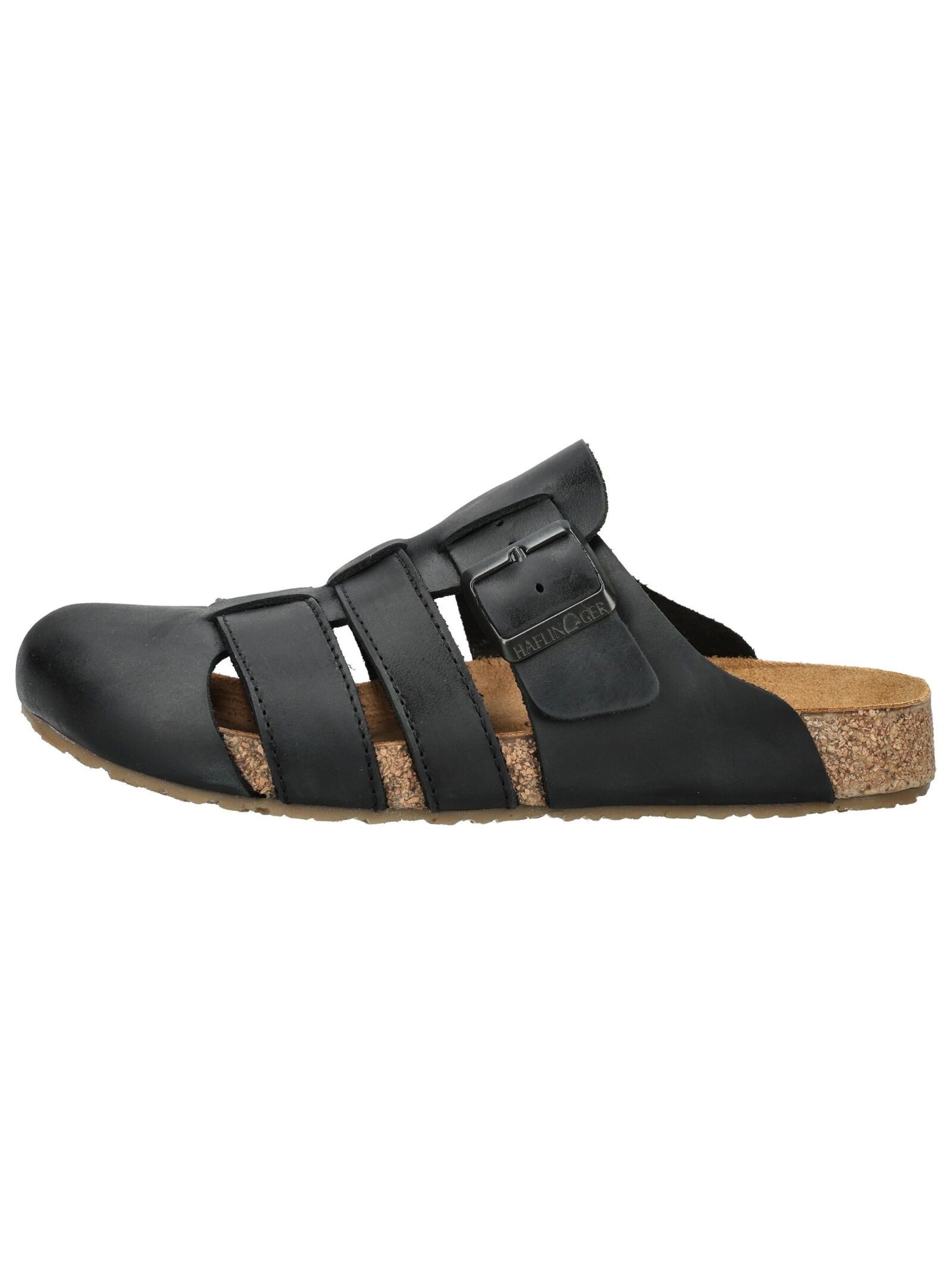 Haflinger Haflinger Hausschuhe Leder Pantolette