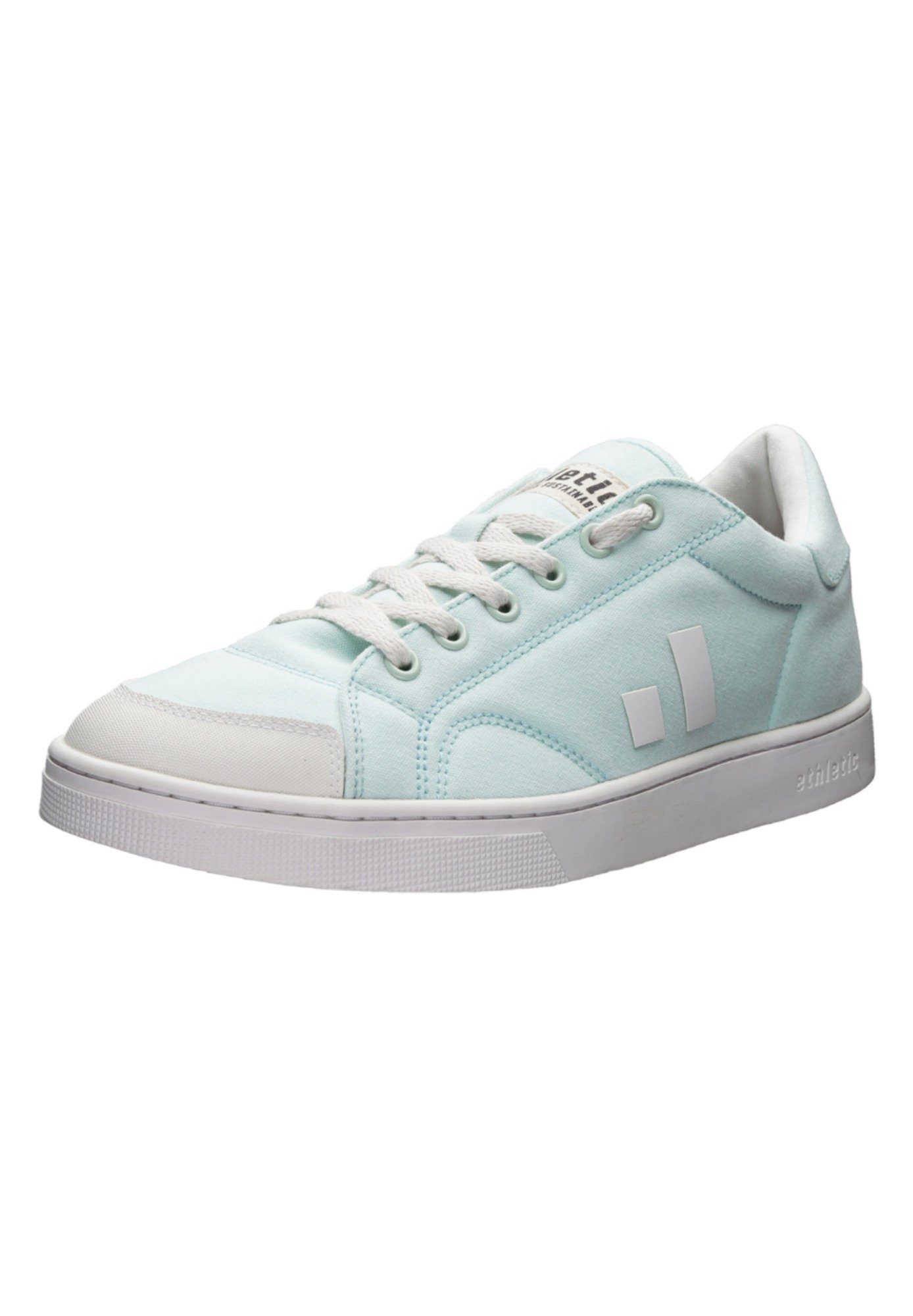 ETHLETIC Active Lo Cut Sneaker Fairtrade Produkt Light Agua Green - Just White