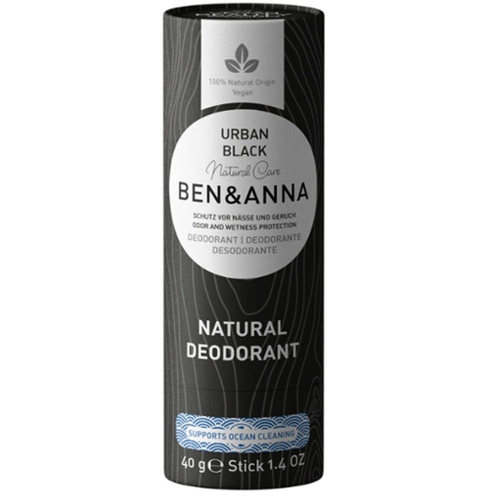 Ben & Anna Körperbutter Deo-Stick Urban Black, 40 g