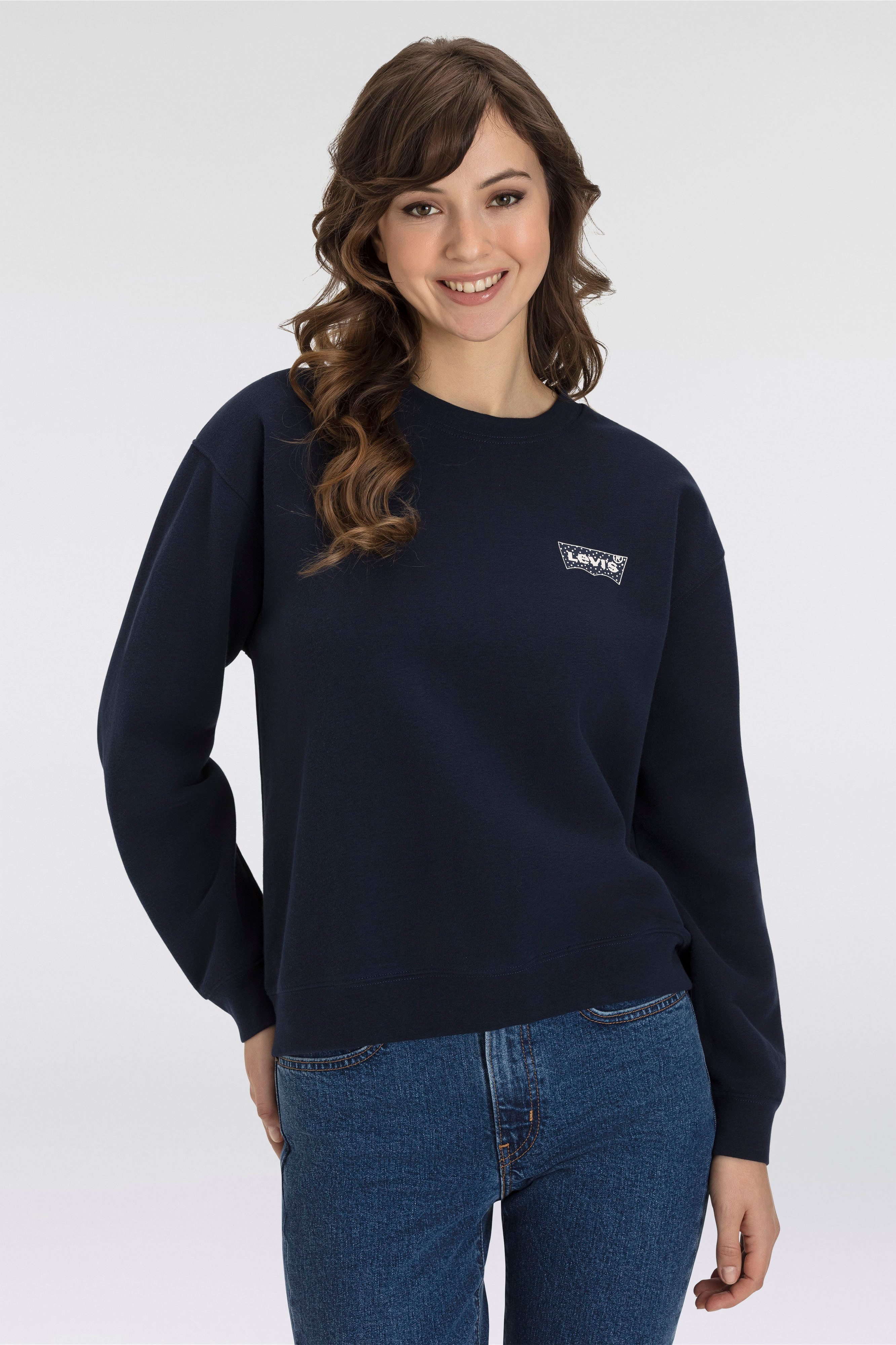 Levi's® Sweatshirt GR EVERYDAY CREW BLUES günstig online kaufen
