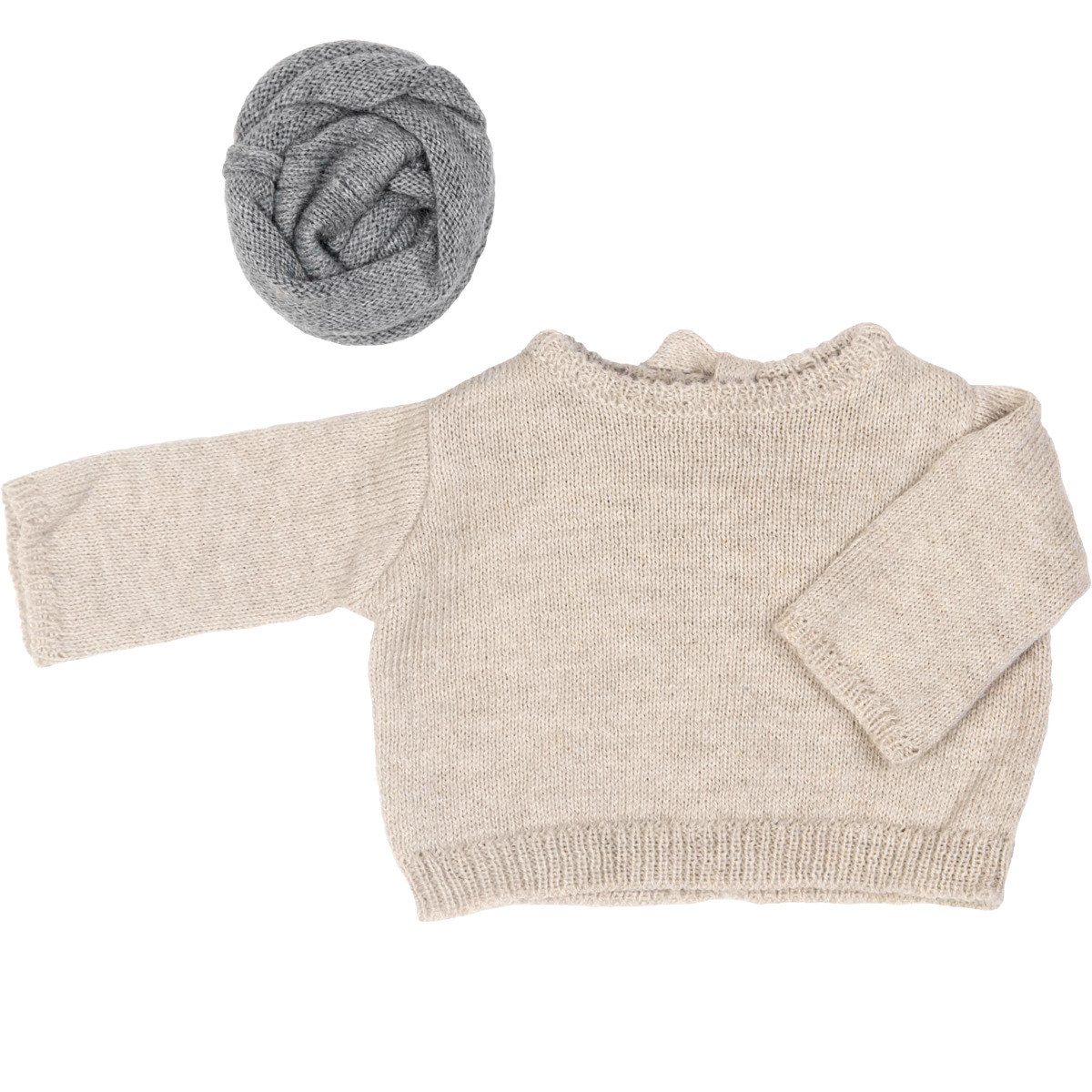 Rubens Barn Куклыkleidung Pullover Schal Mädchen (2-tlg)