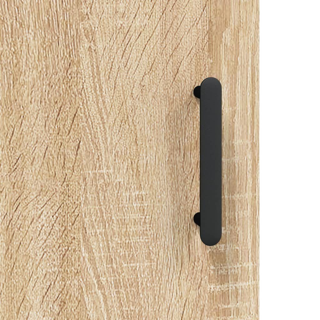 vidaXL Sideboard Sideboard Sonoma-Eiche cm 90x34x80 Holzwerkstoff (1 Sonoma St) Eiche