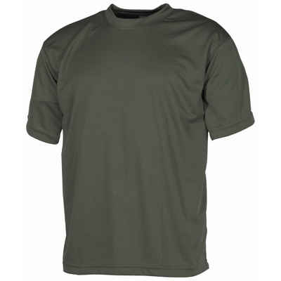 MFH T-Shirt MFH T-Shirt, "Tactical", oliv - S mit Rundhalsausschnitt
