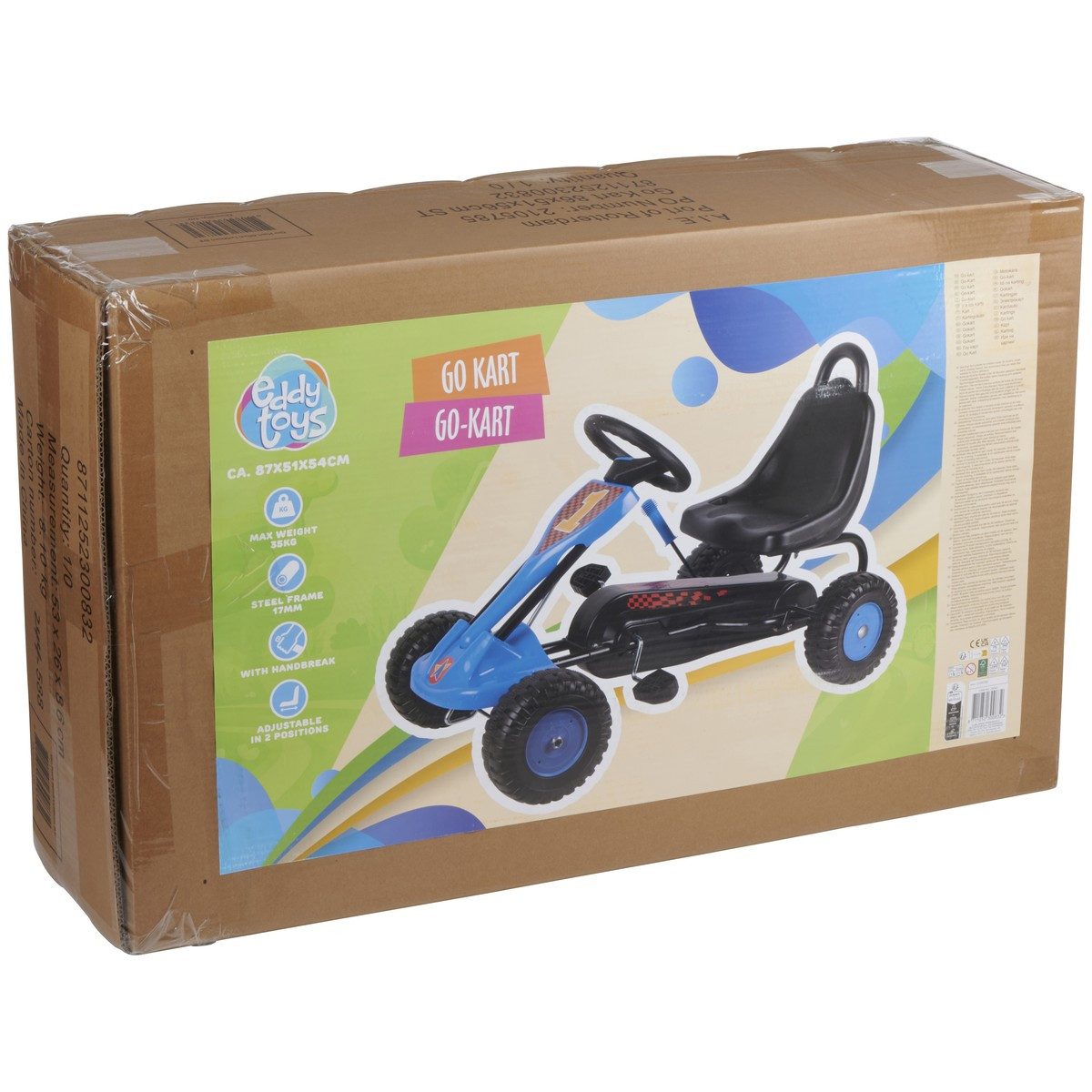 Eddy Toys Go-Kart Eddy Toys Go-Kart Tretauto für Kinder
