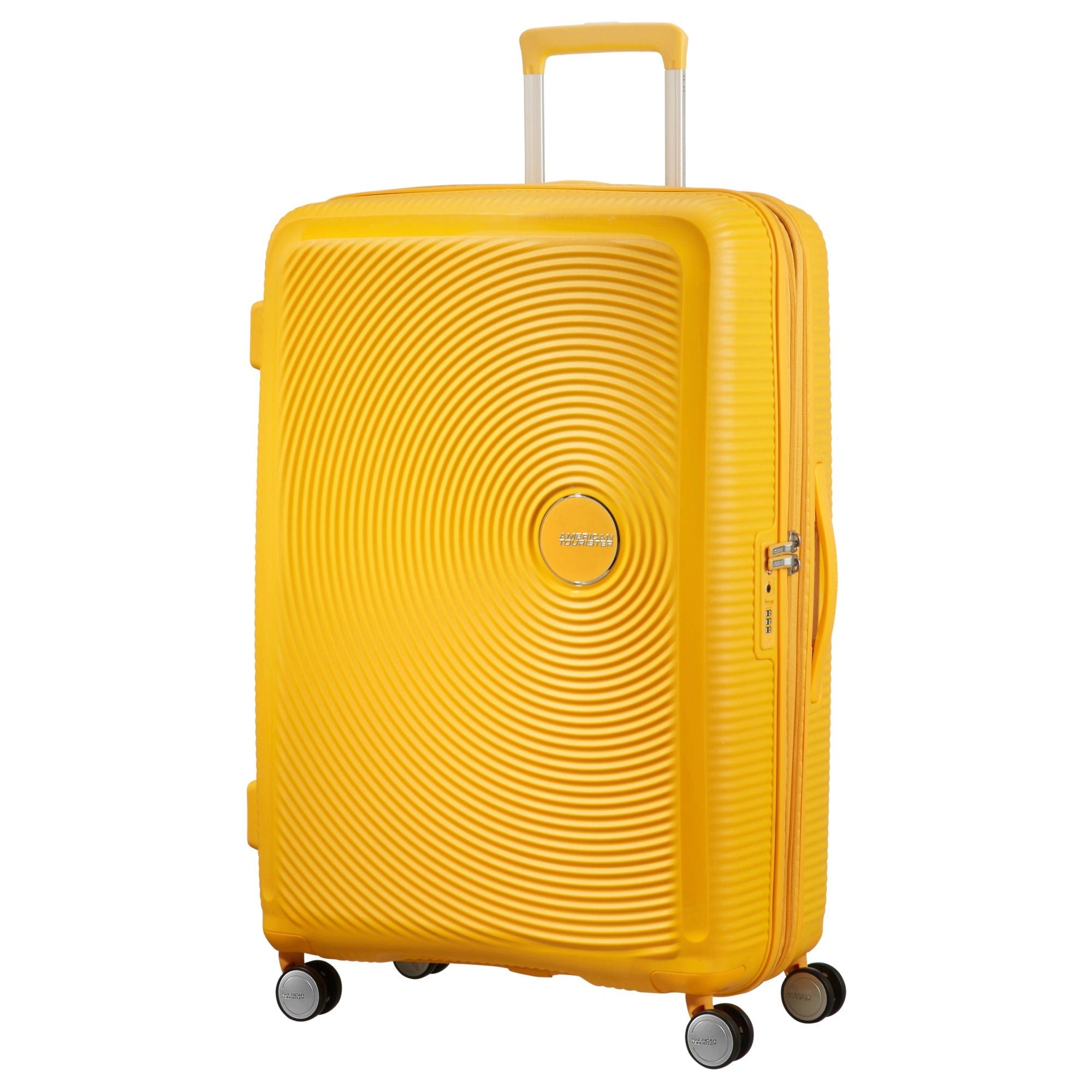 American Tourister® Koffer Soundbox - 4-Rollen-Trolley 77 cm erw. (gelb), 4 Rollen – Bild 2 von 5