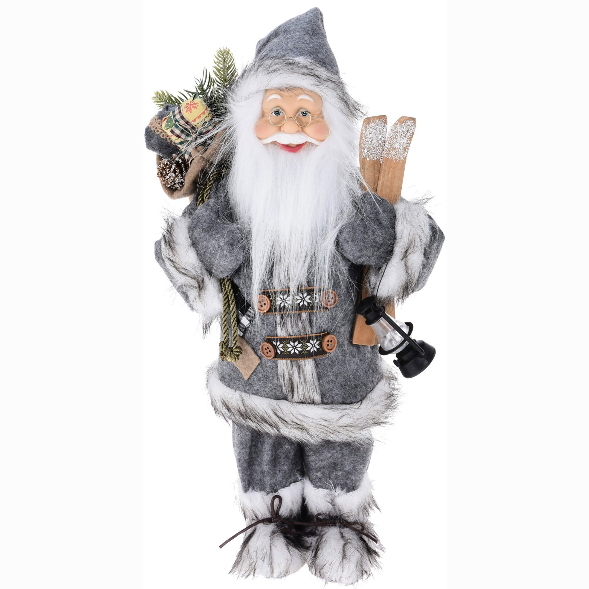 Annastore Weihnachtsmann Weihnachtsmann zum Stellen- Nikolaus-Figur - Santa Claus, Weihnachtsfiguren zum Stellen, Nikolaus zum Stellen