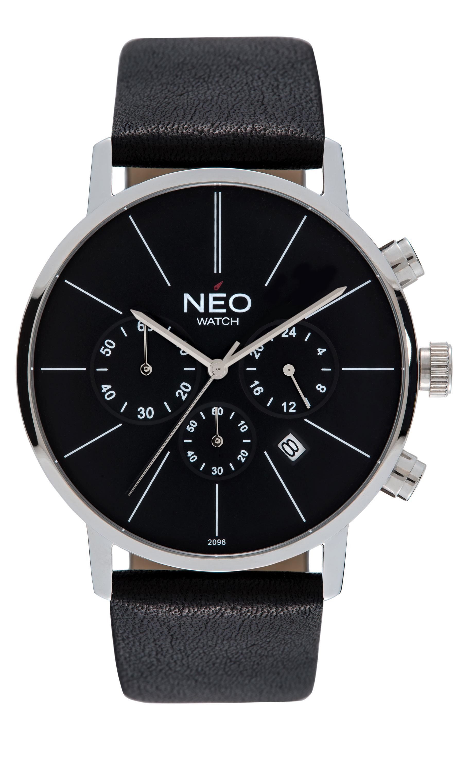 Chronograph Minimalism Schwarz N3-002