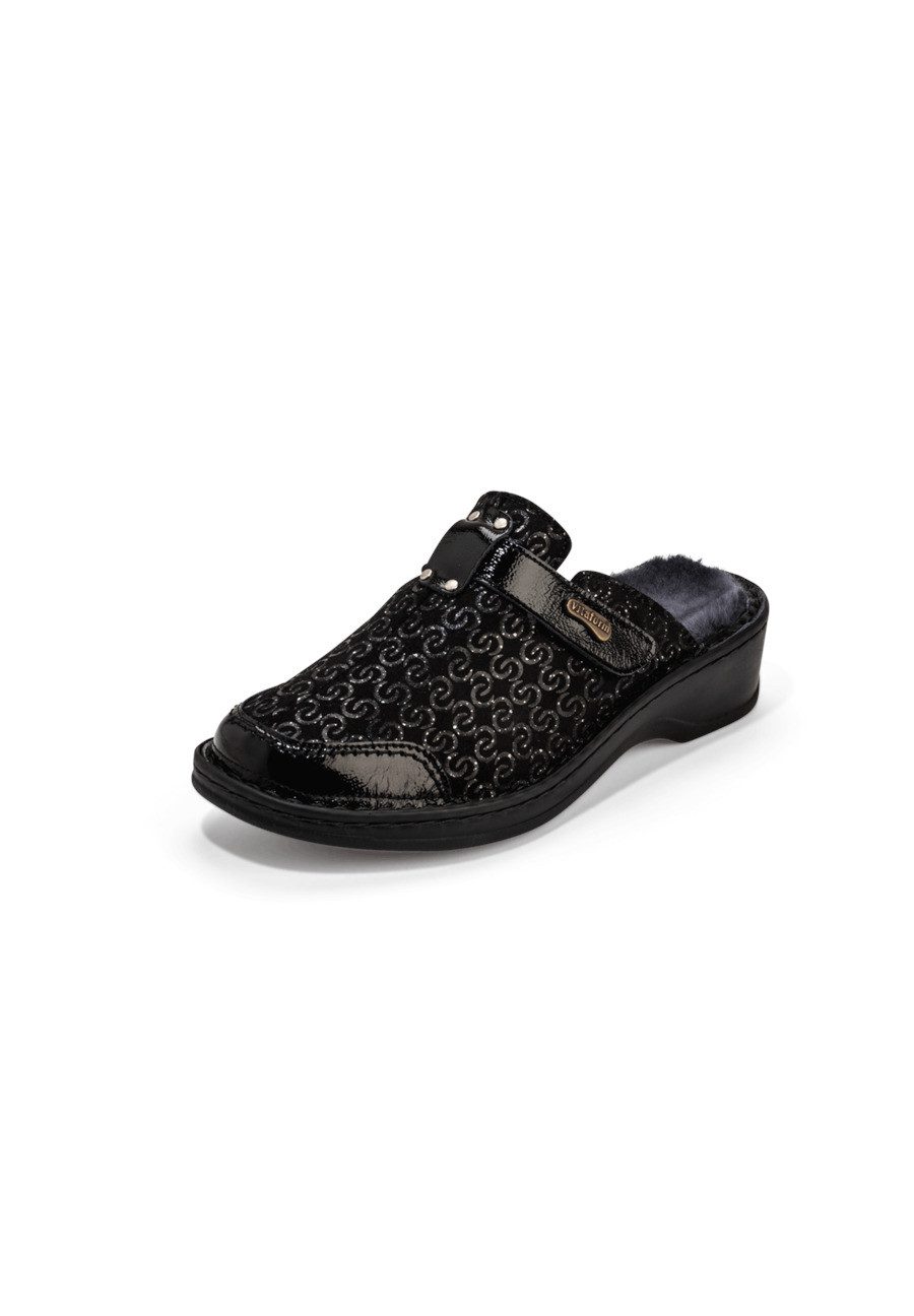 Damenschuhe Clog Velourleder Clog