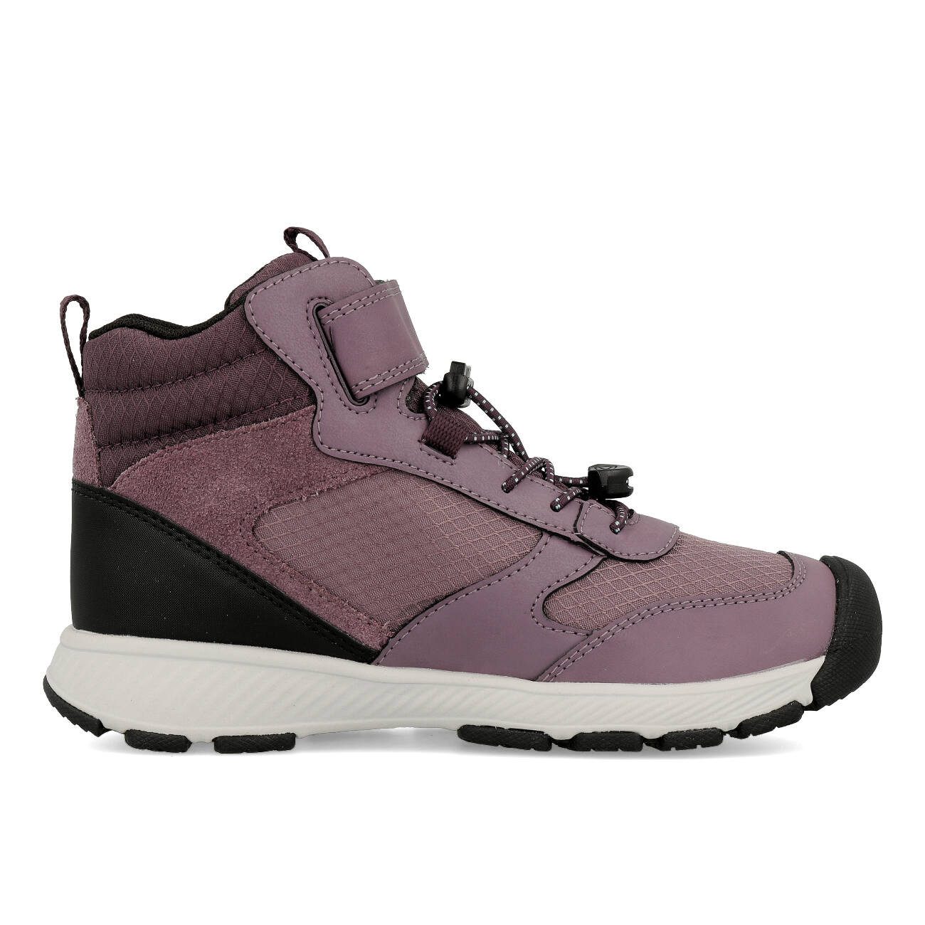 Keen Keen Skua Mid WP Y Kinderschuh Black Plum Plum Perfect Winterstiefel