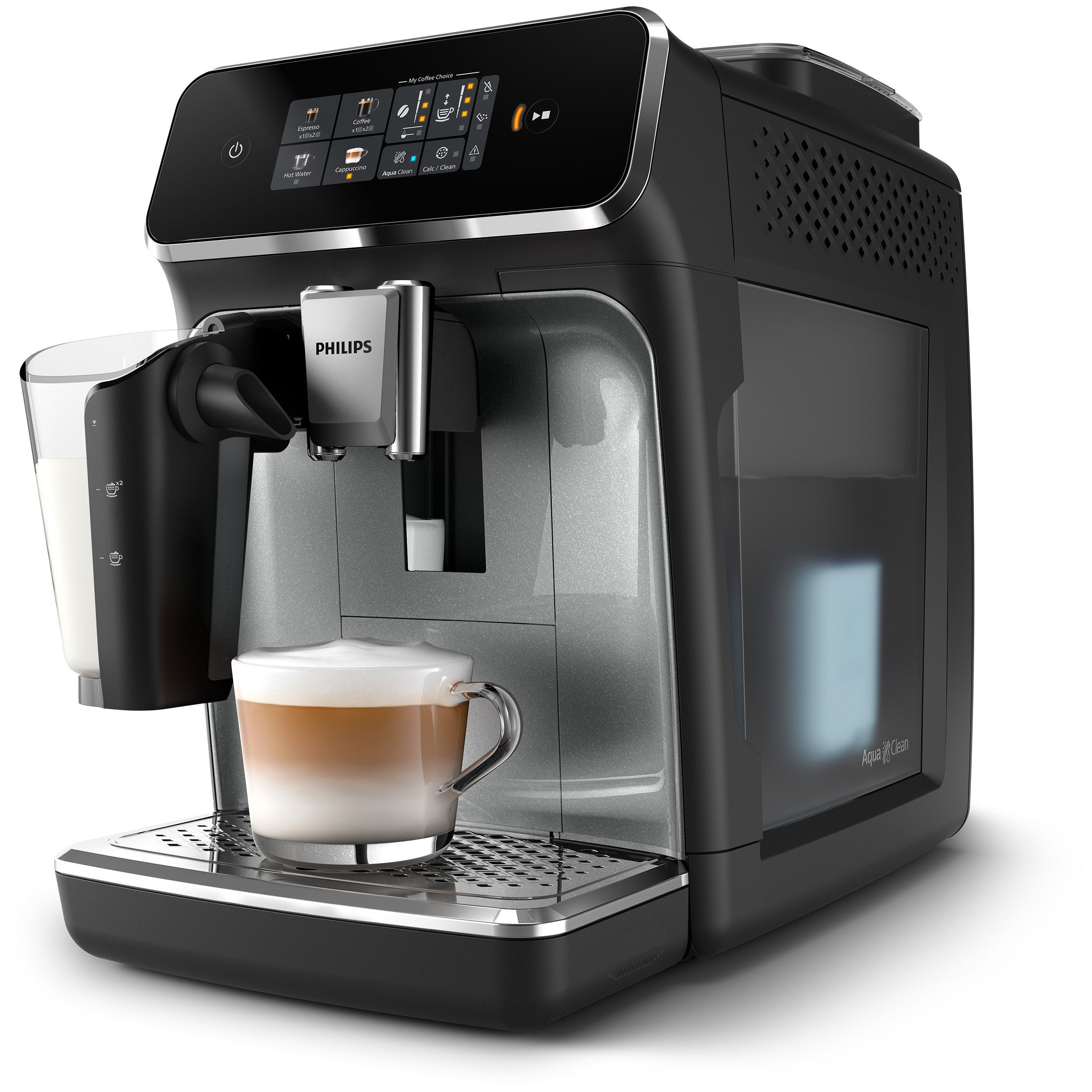 Philips Kaffeevollautomat EP2339/40 2300 Series, 4 Kaffeespezialitäten, mit LatteGo-Milchsystem
