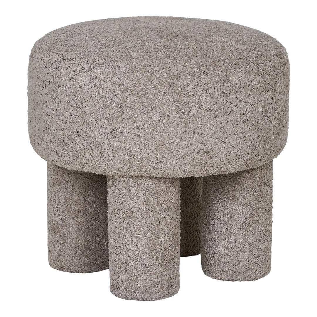 House Nordic Pouf Perth Pouf Hellgrau.