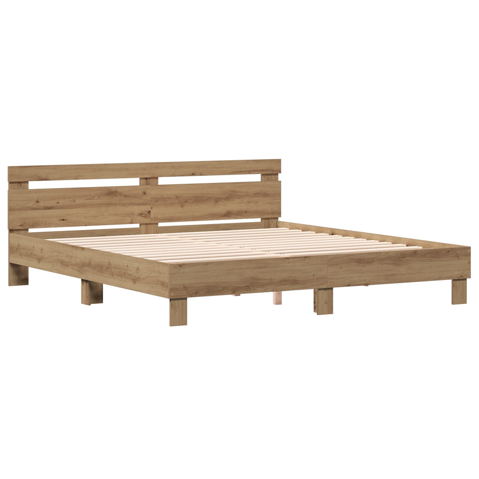 vidaXL Bett Bettgestell mit Kopfteil Artisan günstig online kaufen