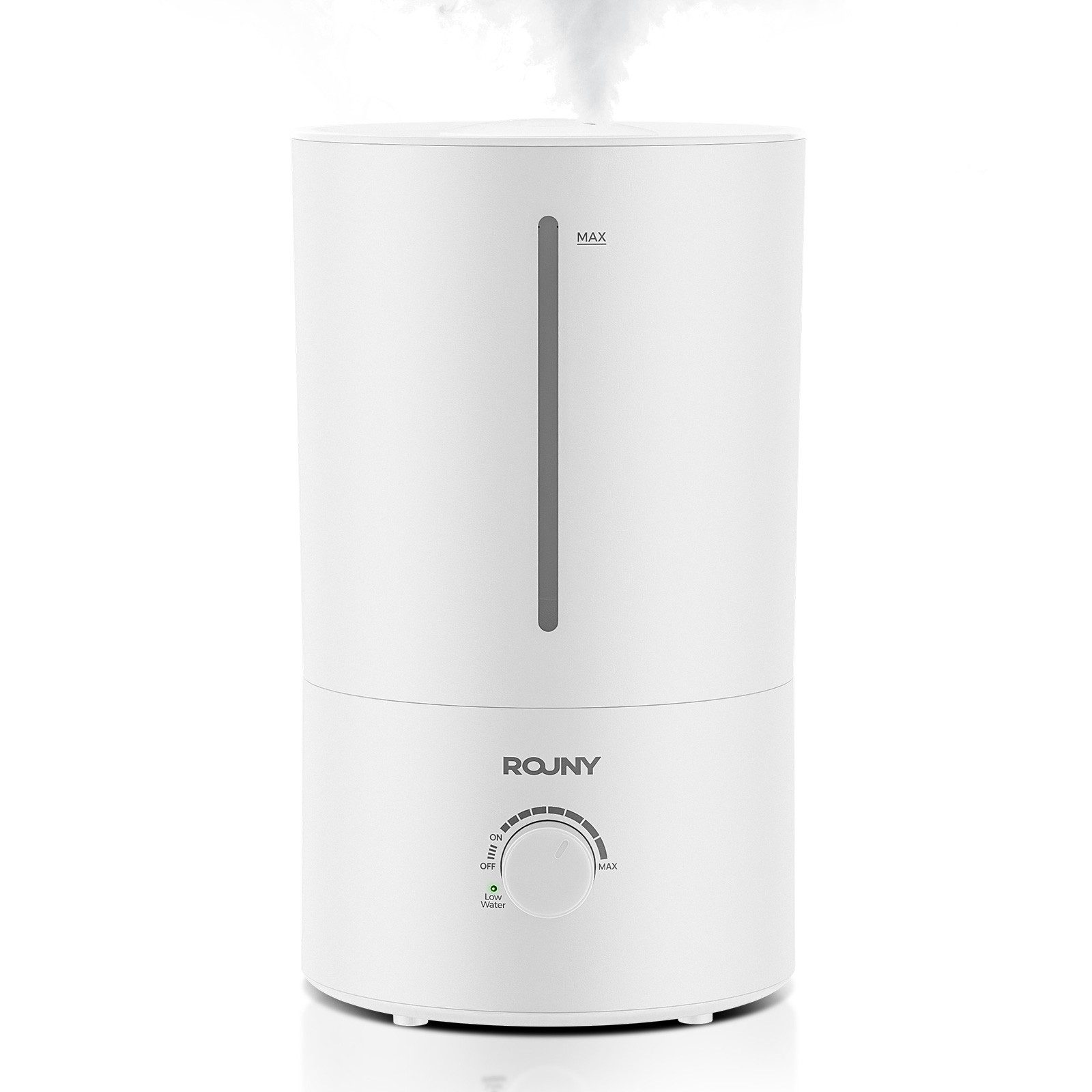WHEELYOU Luftbefeuchter Ultraschall Luftbefeuchter 4L leise mit 360° Nebelausstoß, Großer Wassertank, stufenlose Regelung, für Wohn- & Schlafzimmer