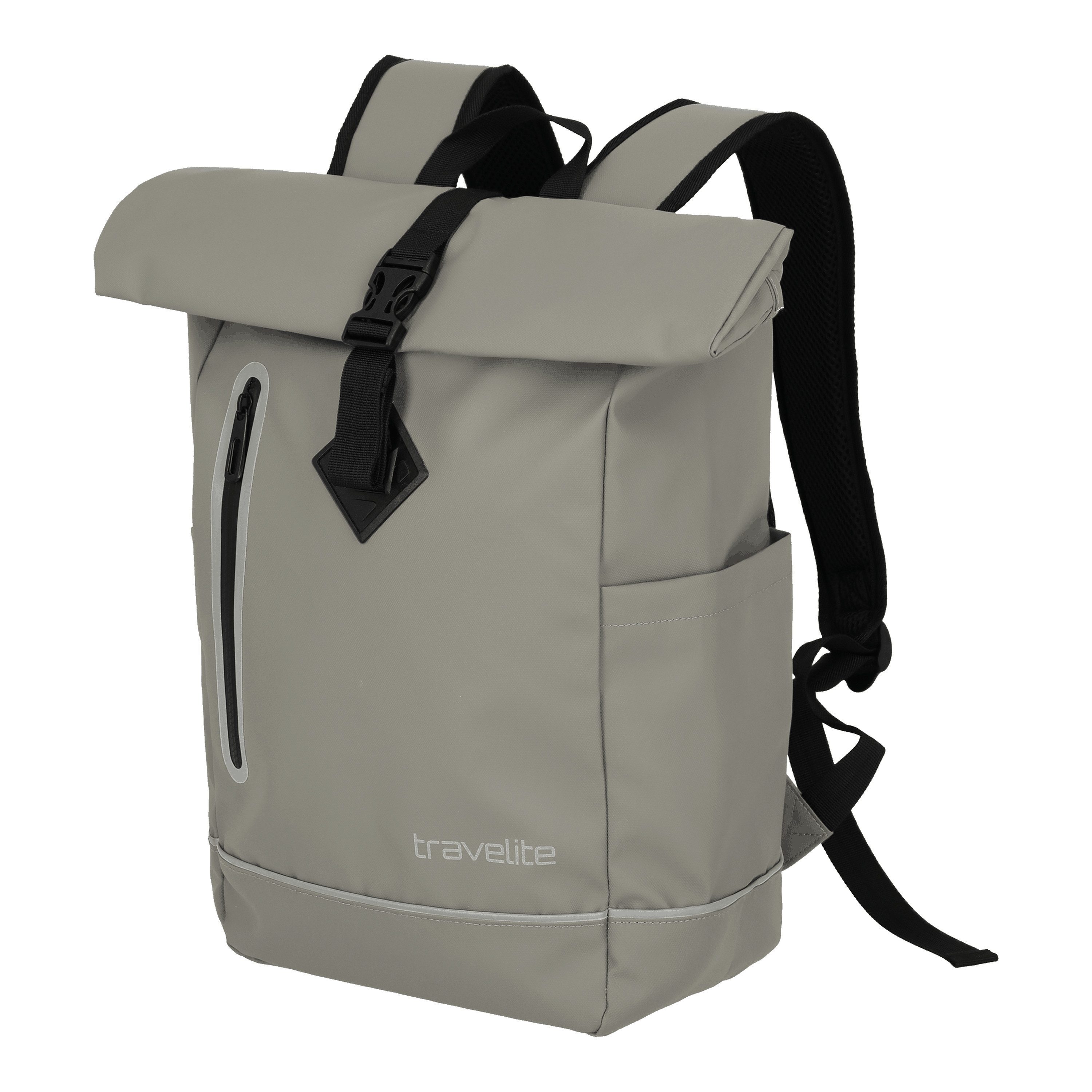 travelite Cityrucksack Basics Rollup Rucksack – Bild 2 von 4