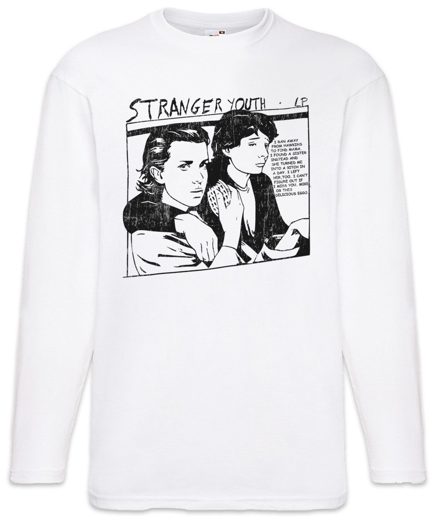 Langarmshirt Stranger Youth Langarm T-Shirt Cover Album Platten Schallplatte Sonic