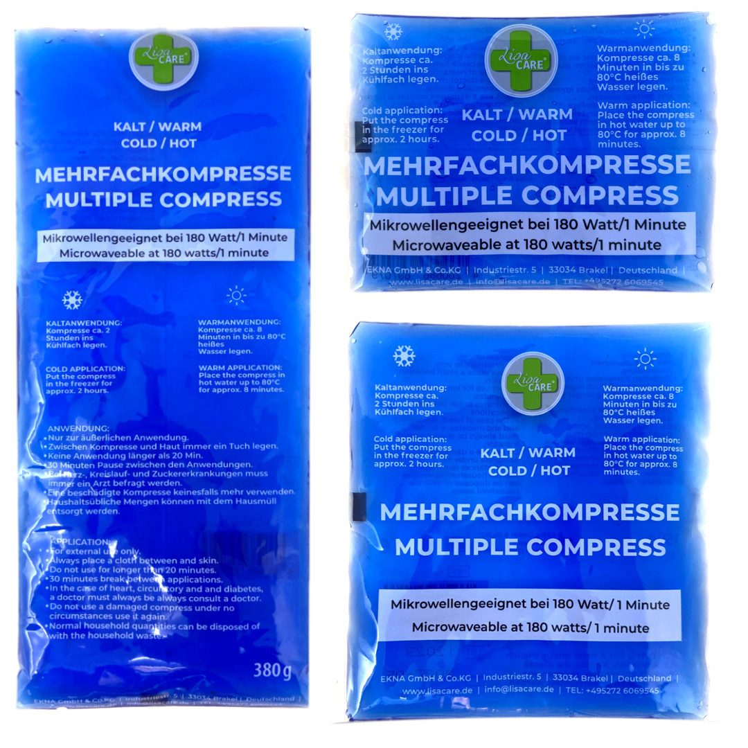 Kalt-Warm-Kompresse Kühlpads, Kühlkissen, Warmkompresse/Kaltkompresse, Kinder & Erwachsene