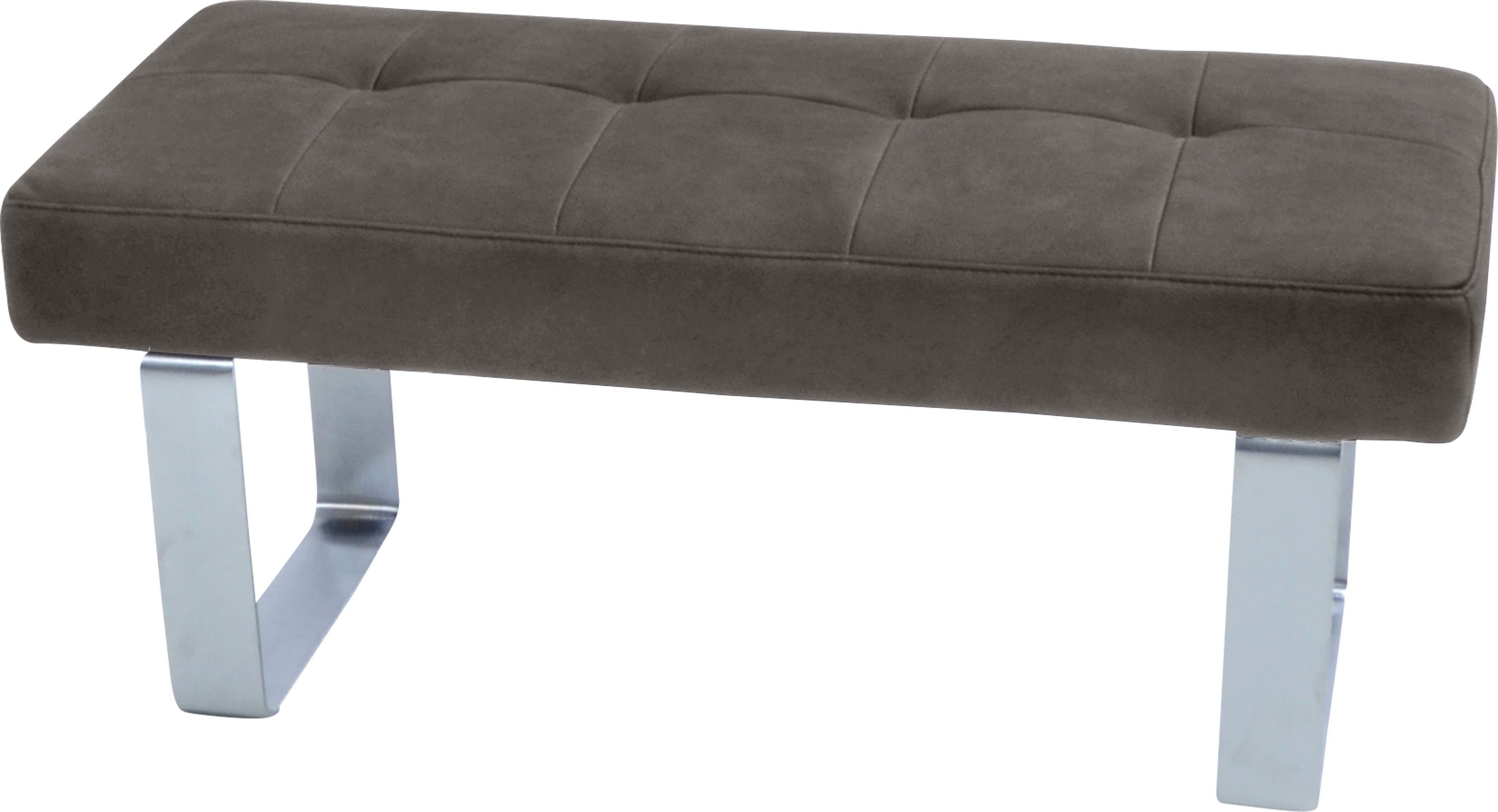 K+W Komfort & Wohnen Hockerbank Santos II, Sitzpolsterung aus hochwertigem Kaltschaum, Breite ca. 113 cm